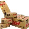 papel raw rolls caja