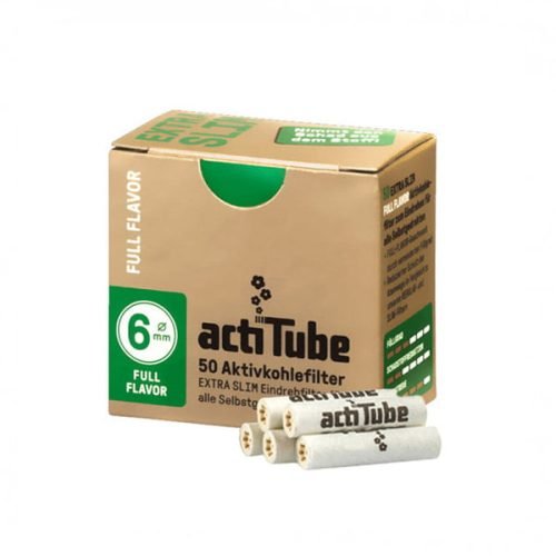 Filtros actiTube Extra Slim 6mm 50 u.