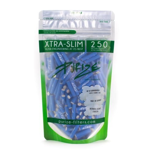 filtros purize xtra slim bolsa 250 azul