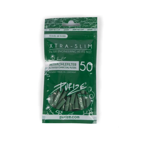 filtros purize xtra slim bolsa 50 verde
