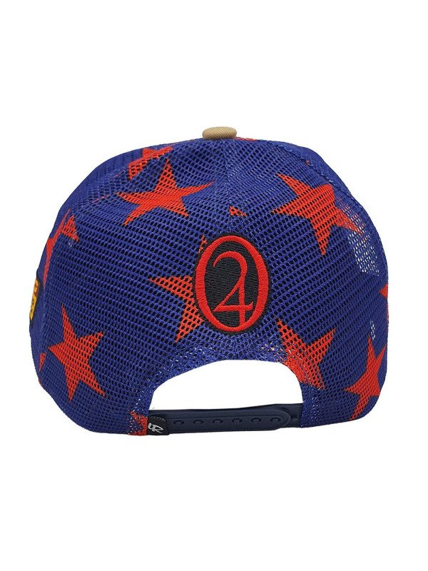 cali bear 420 trucker snapback hat trasera Cali Elevated Bear 420 Trucker Snapback Hat – Gorra estilo California - Imagen 3