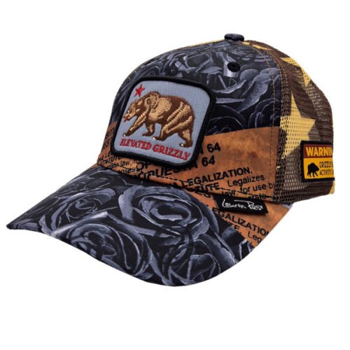 Gorra Lauren Rose Elevated Grizzly Roses