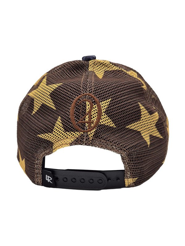 elevated grizzly roses trucker snapback trasera Gorra Lauren Rose Elevated Grizzly Roses - Imagen 3