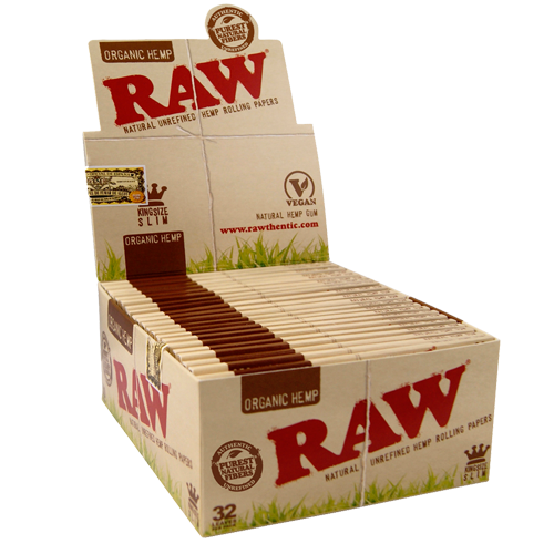 king size organico raw caja Caja RAW Organic King Size Slim original (50 librillos)