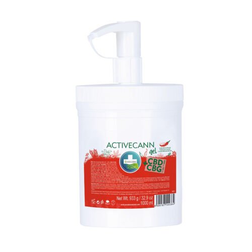 Gel efecto calor CBD CBG Activecann 1 litro