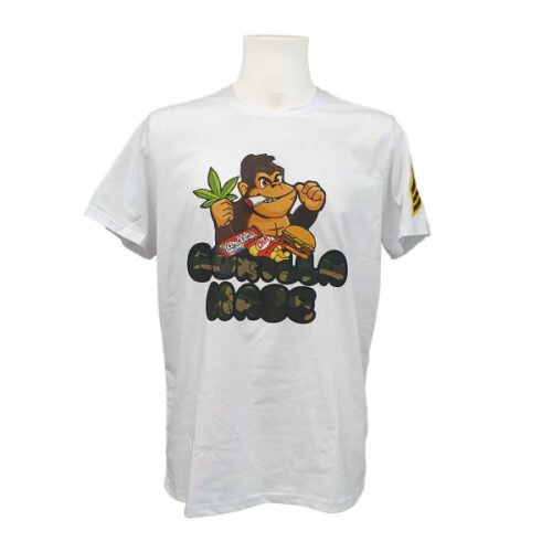Camiseta Gorilla Haze 420 blanca | Lauren Rose