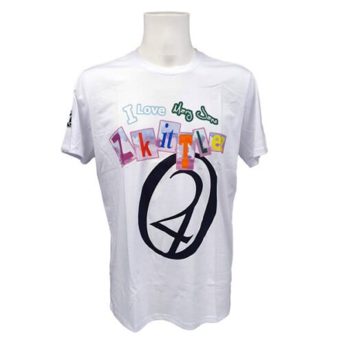 Camiseta Zkittlez 420 Blanca Lauren Rose