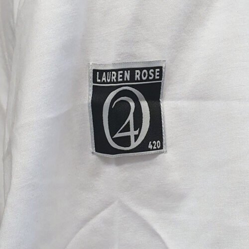 Camiseta Zkittlez 420 Blanca Lauren Rose - Imagen 3